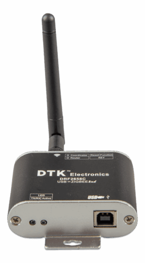 DRF2658C Zigbee to USB converter (front-angle)