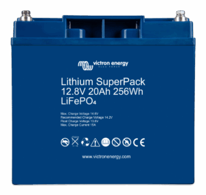 Lithium SuperPack 12,8V 20Ah 256Wh (front)