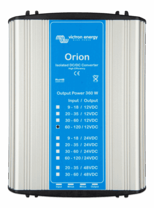 Orion 11012-30A (360W) Isolated DC-DC converter (top)