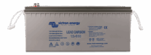 Lead-carbon battery 12V-160Ah - front