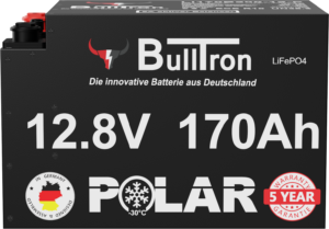 Polar 170Ah incl. Smart BMS met 200A continu stroom & BT/WiFi-app, CAN-bus