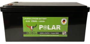 Polar 230Ah incl. Smart BMS met 250A continu stroom & BT/WiFi-app