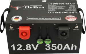 Polar 350Ah incl. Smart BMS met 300A continu stroom & BT/WiFi app (onderstoel)