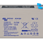 12V 8Ah AGM Deep Cycle Battery (front)