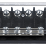 Fuse holder 6-way for MEGA-fuse (front-angle-closed)