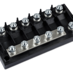 Fuse holder 6-way for MEGA-fuse (right)