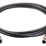 M8 circular connector MaleFemale 3 pole cable 2m (front2)