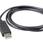 BlueSolar PWM-Pro to USB interface cable (close-up)