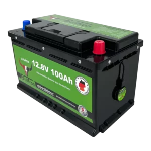 BullTron 100Ah LiFePO4 12.8V Basic Accu met Smart BMS en 100A Continue stroom & BlueTooth App